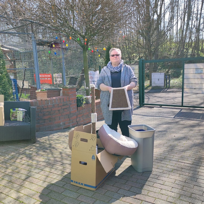 Spende Uschi Weber Uschis Katzenhaus