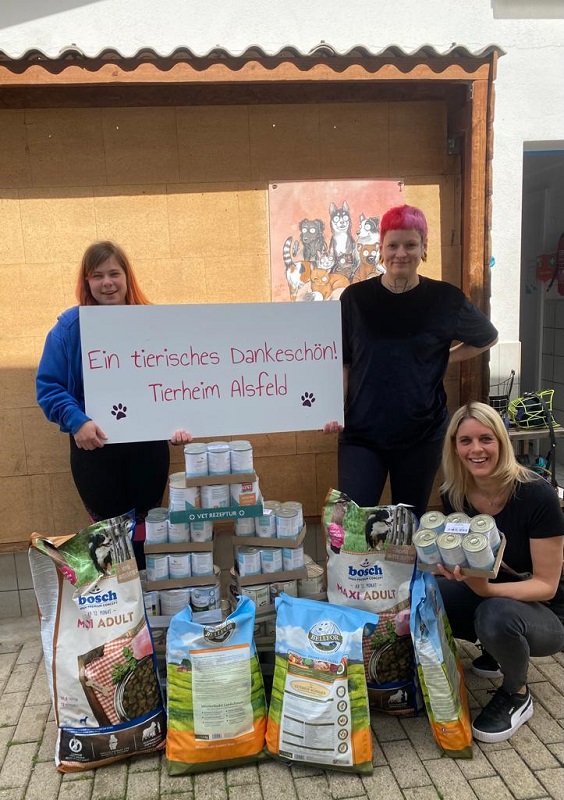 Spende Anonym und Dominikus Pfeiffer