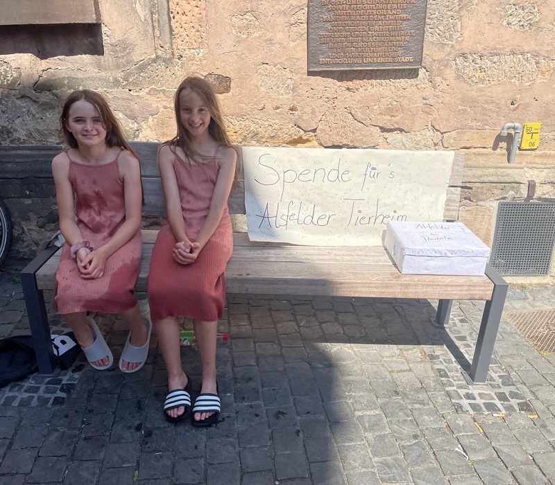 Spende Charlotta und Jette 1