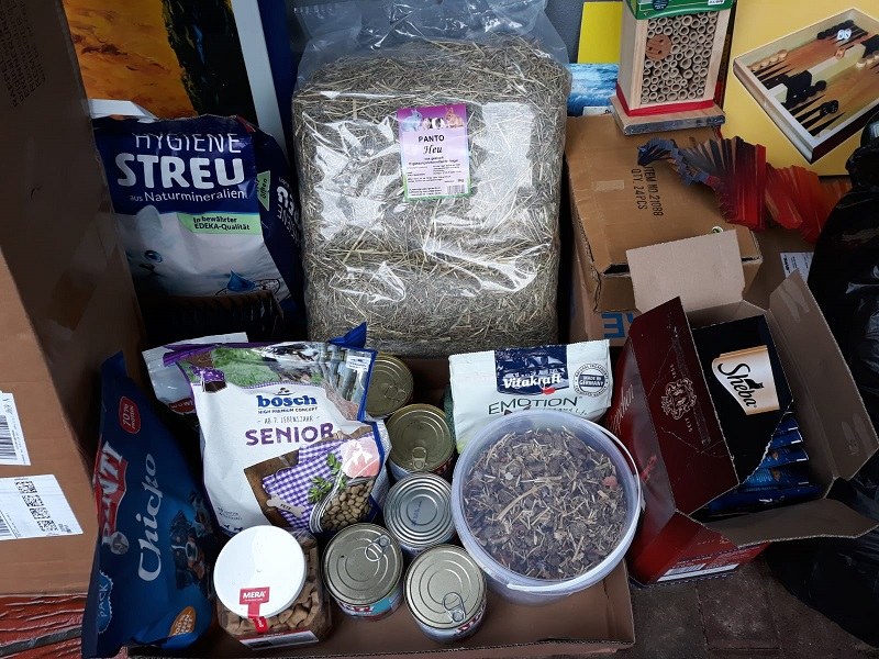 Vielen Dank für Ihre Spenden!