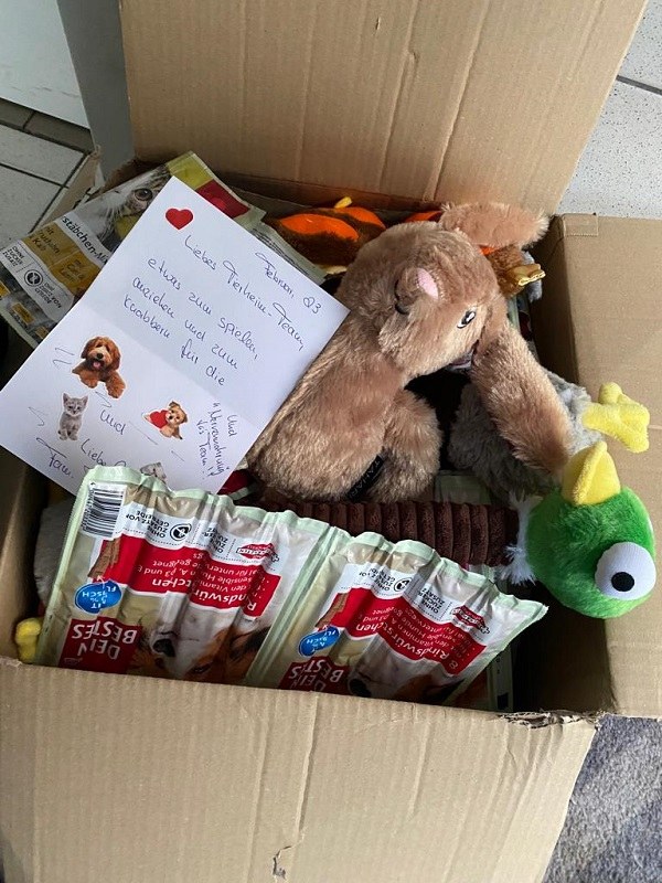 Vielen Dank für Ihre Spenden!
