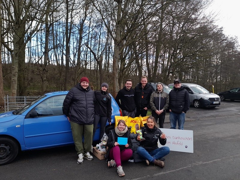 Großer Überraschungsbesuch