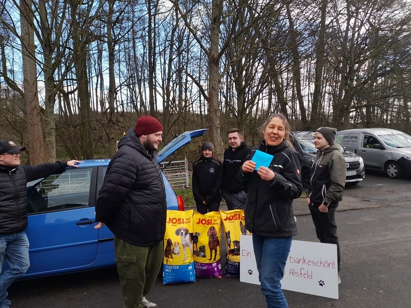 Großer Überraschungsbesuch