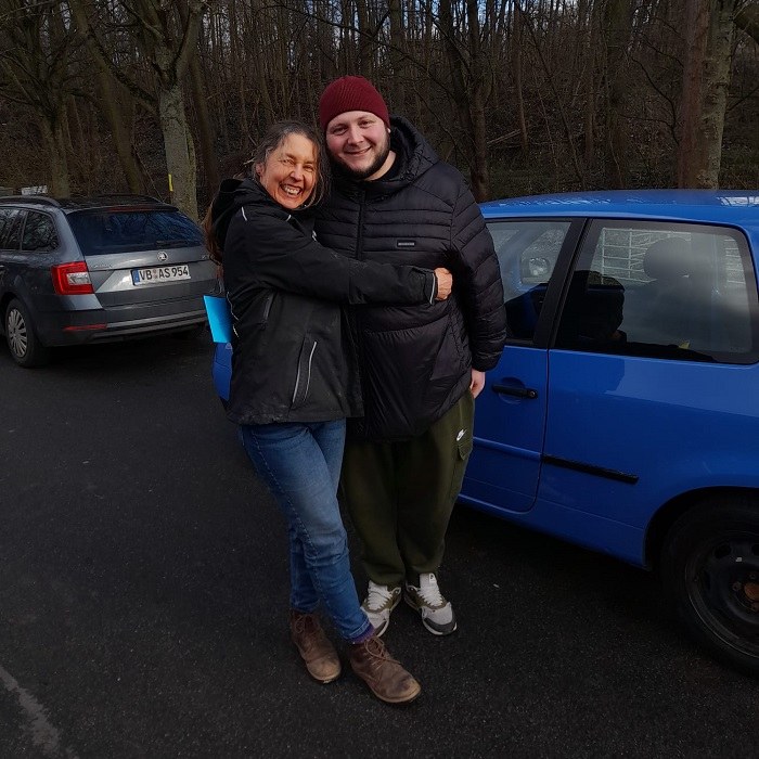 Großer Überraschungsbesuch