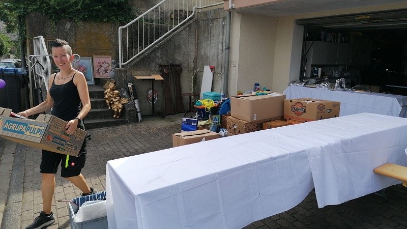 Ein toller Flohmarkt mit vielen "Ahs" und "Ohs"