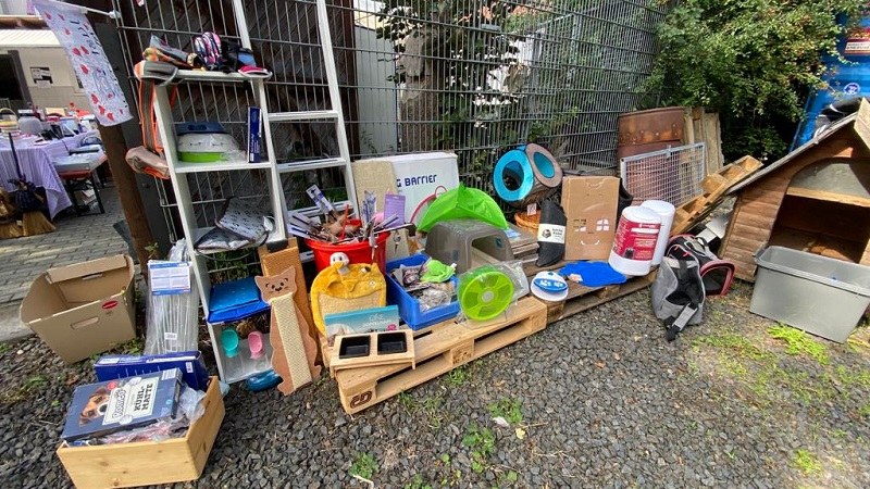 Großartiger Tombola-Basar bei bestem Wetter