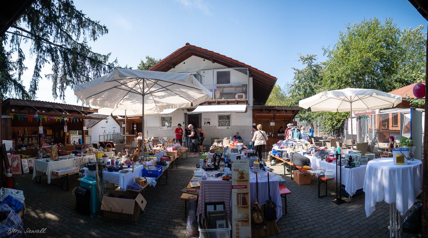 Großartiger Tombola-Basar bei bestem Wetter
