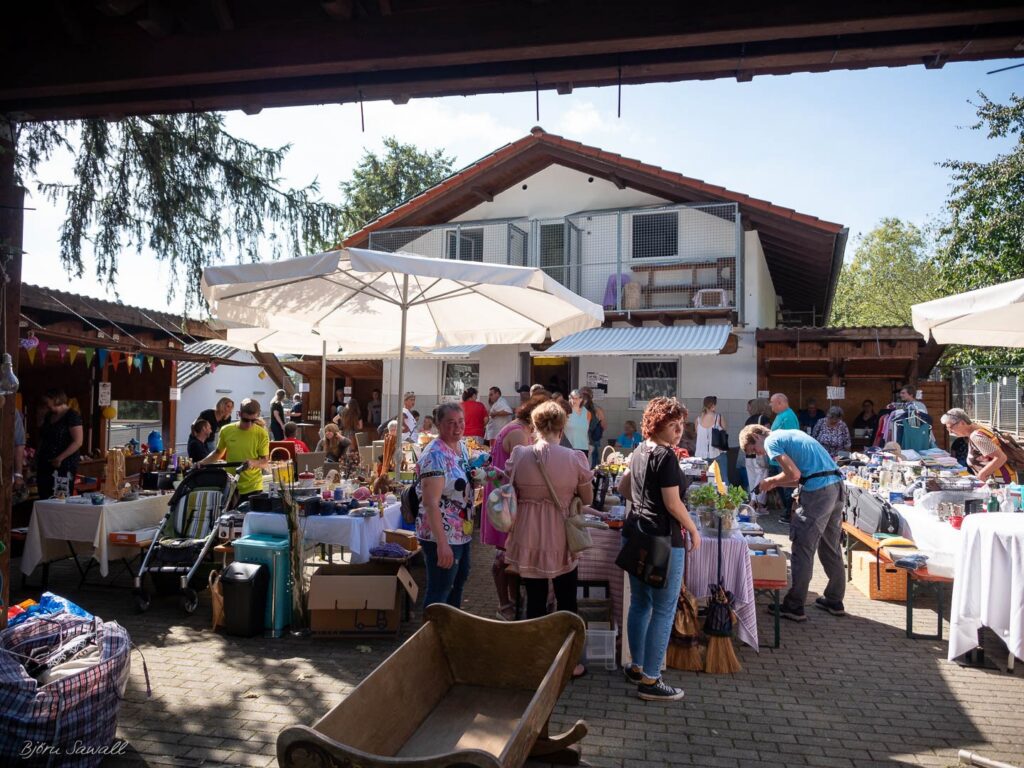 Großartiger Tombola-Basar bei bestem Wetter