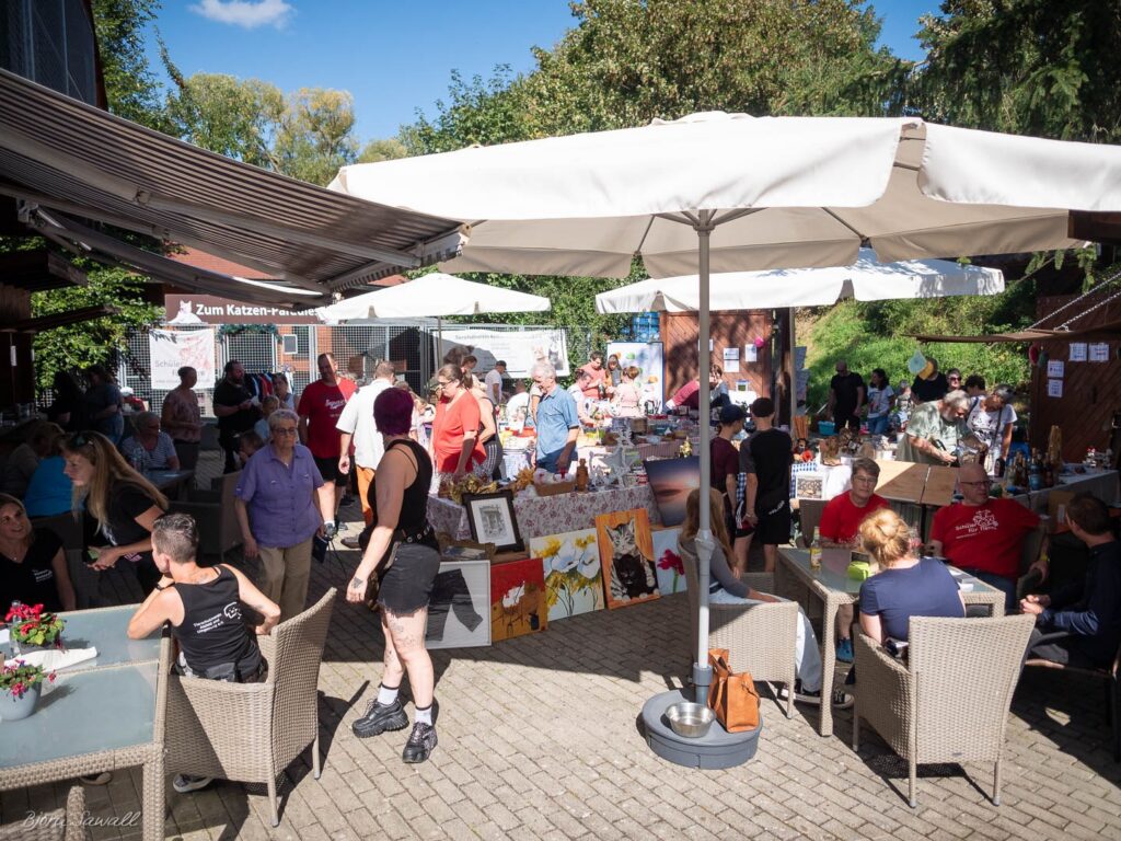 Großartiger Tombola-Basar bei bestem Wetter