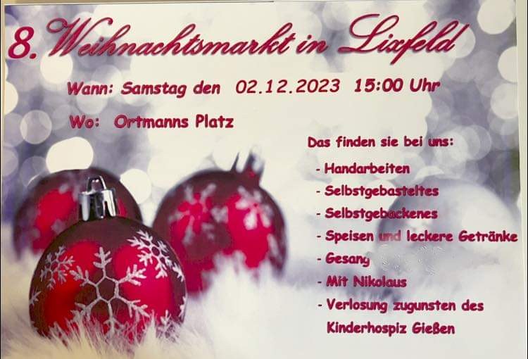 Weihnachtsmärkte in Angelburg