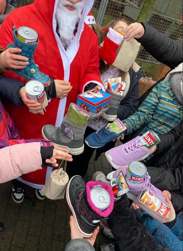 Nikolausüberraschung der SfT-Tierschutzkinder