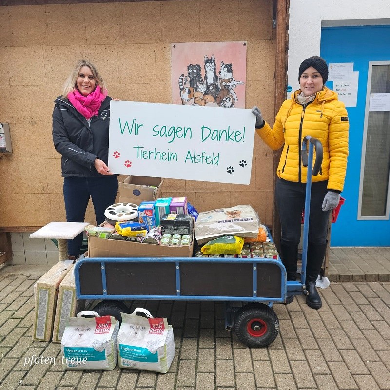 Vielen Dank für Ihre Spenden!