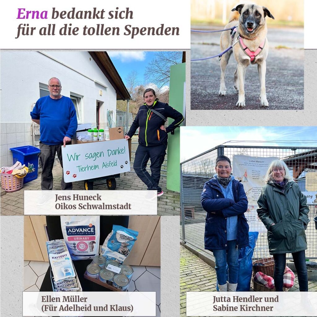 Ein schönes Osterfest und tolle Spenden erreichten uns im April