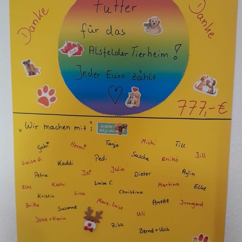 Tolle Futteraktion
