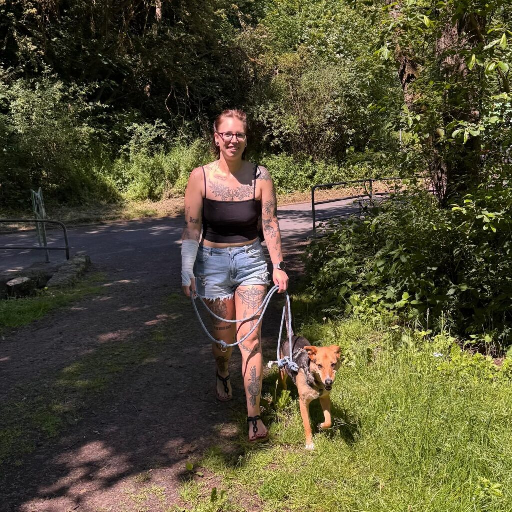 Gemeinsam unterwegs, Unser Hundetrail war ein voller Erfolg