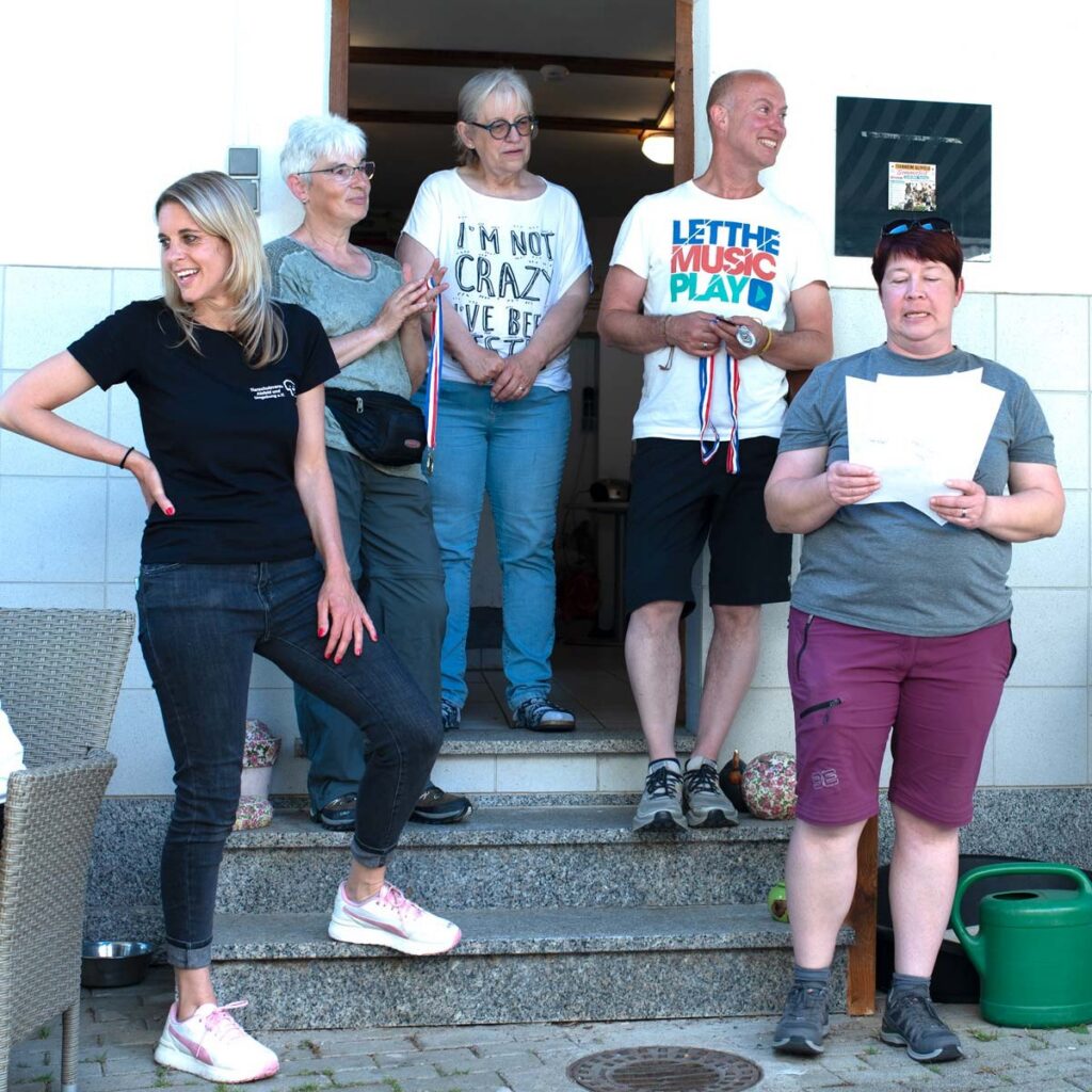 Gemeinsam unterwegs, Unser Hundetrail war ein voller Erfolg